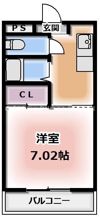 ラグーナ本町の間取り画像