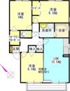 曽汀ガーデンの間取り画像