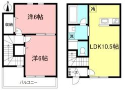 パルコートの間取り画像
