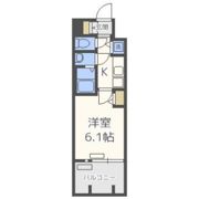 プレサンス京町堀ノースの間取り画像
