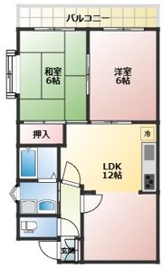 レジデンス京田の間取り画像