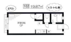 ジュネスKの間取り画像