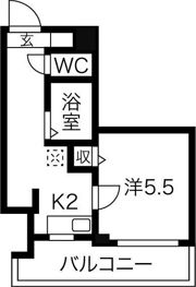 ライラック都島本通の間取り画像