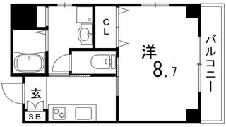 宝ビルの間取り画像