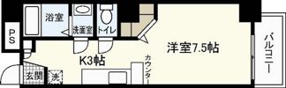 グレース本川の間取り画像