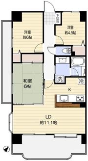 ダイアパレス浦安の間取り画像