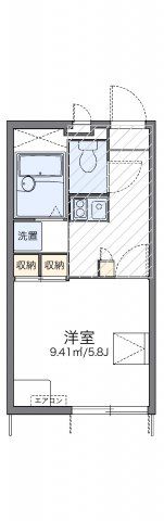 レオパレス新都心の間取り画像