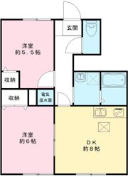 パナコート長田の間取り画像