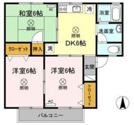 セジュール花尻 A棟の間取り画像