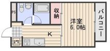 ラジール東古松の間取り画像