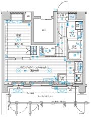 GENOVIA世田谷砧Ⅱの間取り画像