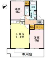 サンパール皆賀の間取り画像