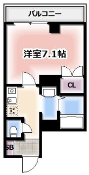 IF城北の間取り画像