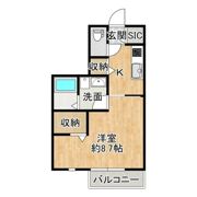 ブリージアうずら野B棟の間取り画像