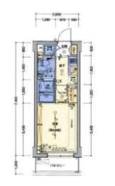 ブライズ品川大井DUEの間取り画像