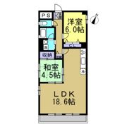 サンライズコート知多の間取り画像