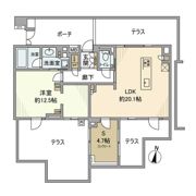 パークホームズ横濱松ヶ丘の間取り画像