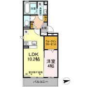 D-ROOMサンの間取り画像