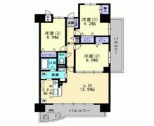 クレール西市の間取り画像