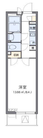 クレイノルナ ルミエール三郷の間取り画像
