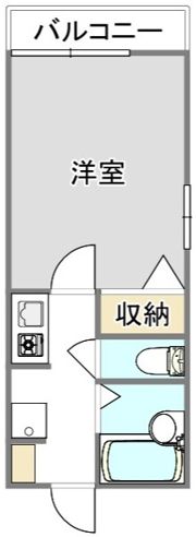 キャステル池袋の間取り画像