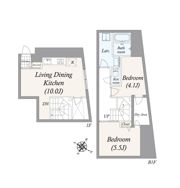 GRAN PASEO 上野毛の間取り画像