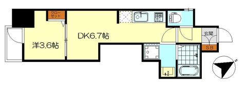 月光呉本通2丁目の間取り画像
