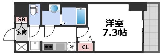 プリムール新深江の間取り画像
