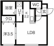ハイアット恵庭の間取り画像