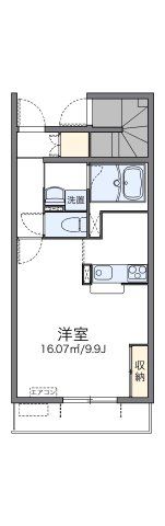 レオネクストフォンティーヌⅢの間取り画像