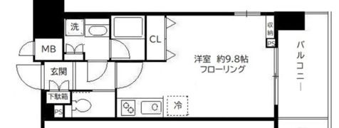 サンクレール荒川ブランガーデンの間取り画像