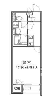 クレイノ扶桑の間取り画像