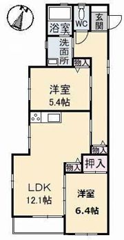 ラ・パルテールの間取り画像