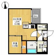 REGALEST 東島田Ⅰの間取り画像