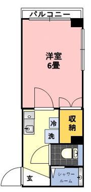 パステラル清瀬の間取り画像