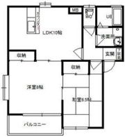 グローリ塚田の間取り画像
