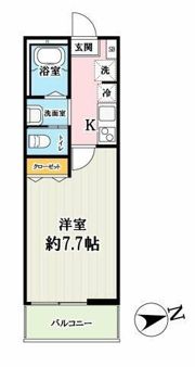 ソレイユ西大宮の間取り画像