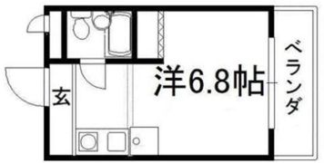 メゾン市川弐番館の間取り画像