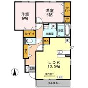 ブランズ小杉 B棟の間取り画像