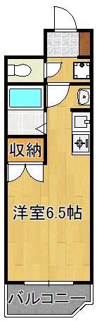 ベルガ中津口の間取り画像