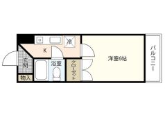 ヴィラブランシュ庚午中の間取り画像