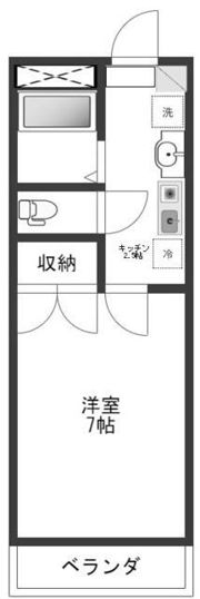 ハイムサニーキャビンアネックスの間取り画像