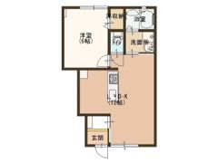 パティオ日ノ岡の間取り画像