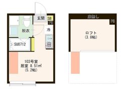 仮称）板橋区若木1丁目アパートの間取り画像