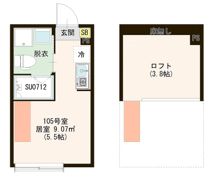 仮称）板橋区若木1丁目アパートの間取り画像
