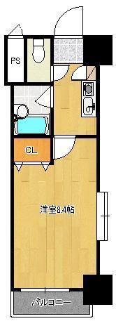 ギャラン筒井の間取り画像