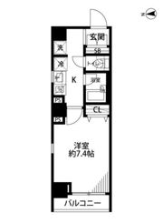 ユニフォート浅草の間取り画像