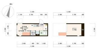 エディフィッシオ小竹向原の間取り画像