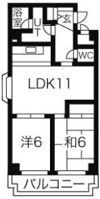 グレース川村の間取り画像