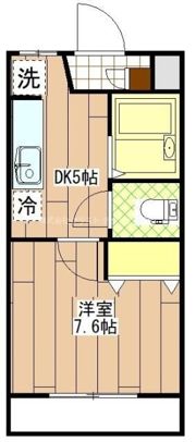 コーポミナミの間取り画像